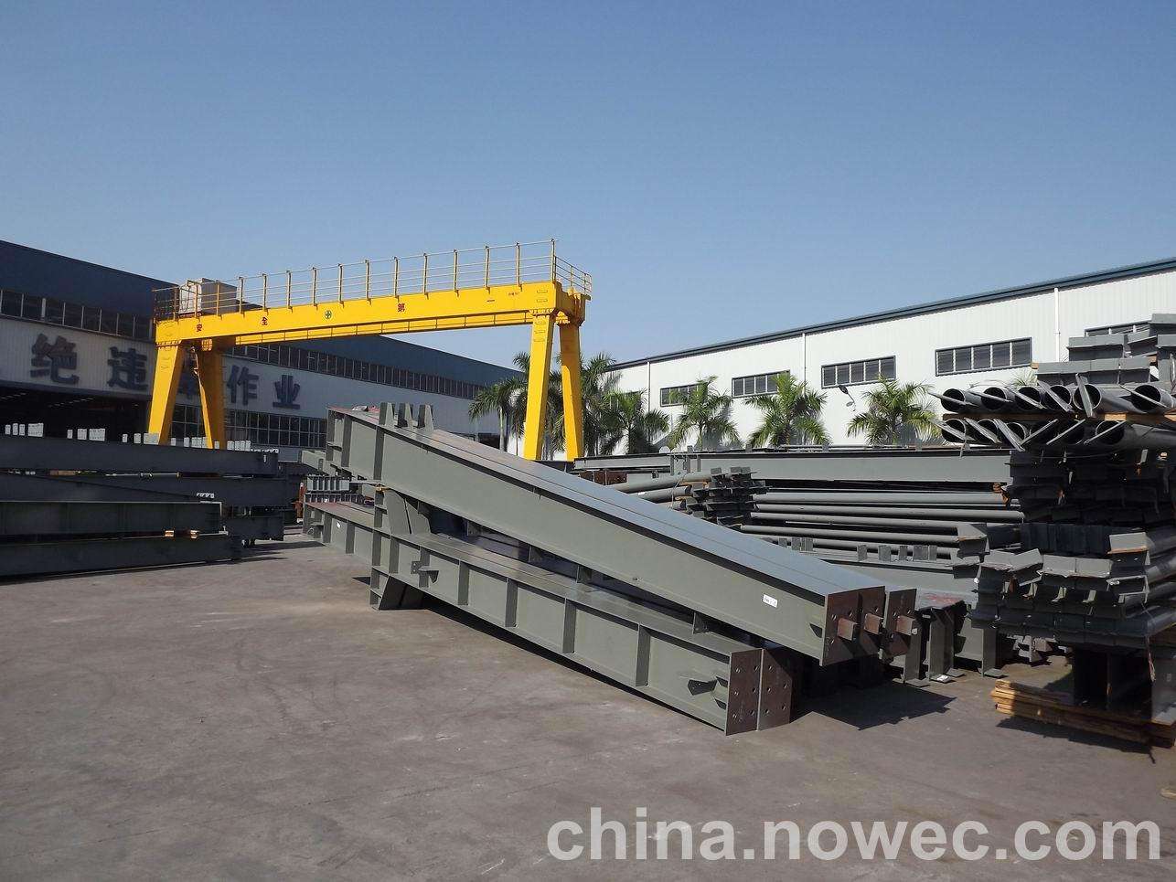 灵武网架工程中的分条（分块）吊装法